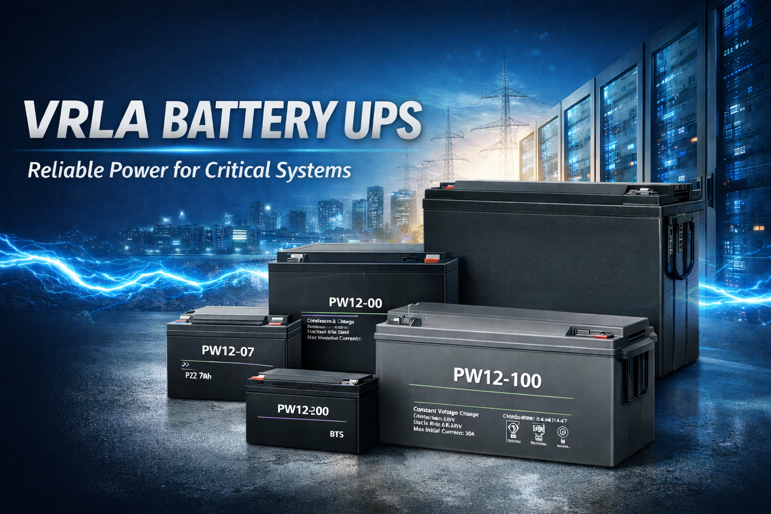 Powerwave VRLA Battery UPS